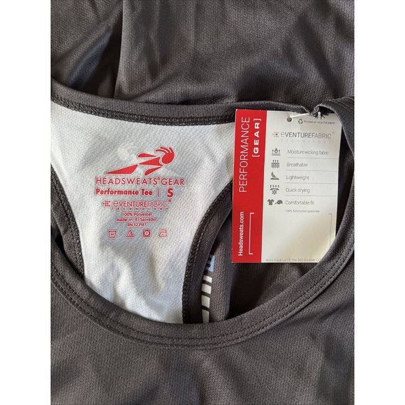 NWT Headsweats Gear Women’s Small Racerback Performance Tee Rough Nation Austin - Picture 7 of 8